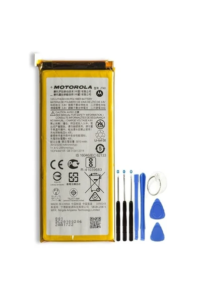 AXYA Motorolla G6 Plus Pil Batarya Jt40+tamir Set ürün görseli 1