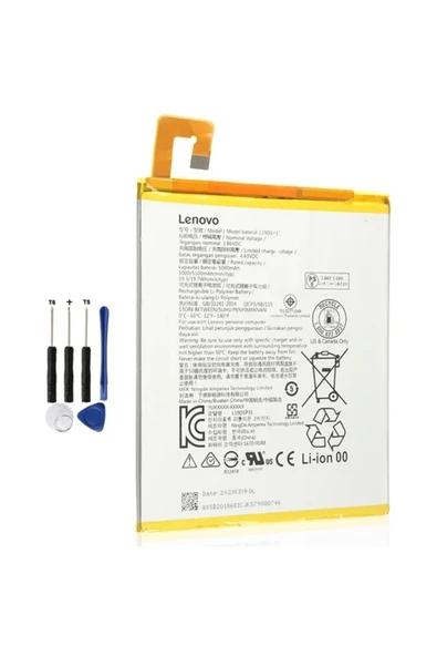 AXYA Lenovo Tab M8 Pil Batarya L19d1p31 5000 Mah+tamir Set ürün görseli 1
