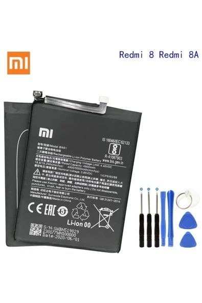 AXYA Xiaomi Redmi 8 - Redmi 8A Bn51 Batarya Pil + Tamir Seti ürün görseli 1