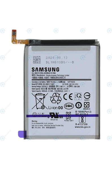 AXYA Samsung Galaxy M31 Pil Batarya Sm-m317 Eb-bm317aby 5830 Mah ürün görseli 1