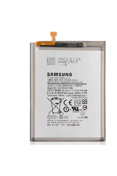 AXYA Samsung Uyumlu A21s Sm-a217 Pilvbatarya Ba217aby 5000 Mah ürün görseli 1