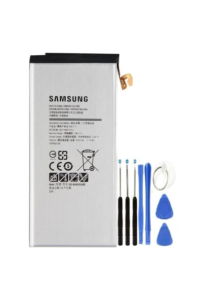 AXYA Samsung A8 A800 Uyumlu Pil Batarya + Tamir Seti 3050 Mah ürün görseli 1