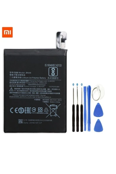 AXYA Xiaomi Redmi Note 6 Pro Bn48 Batarya Pil Ve Tamir Seti ürün görseli 1