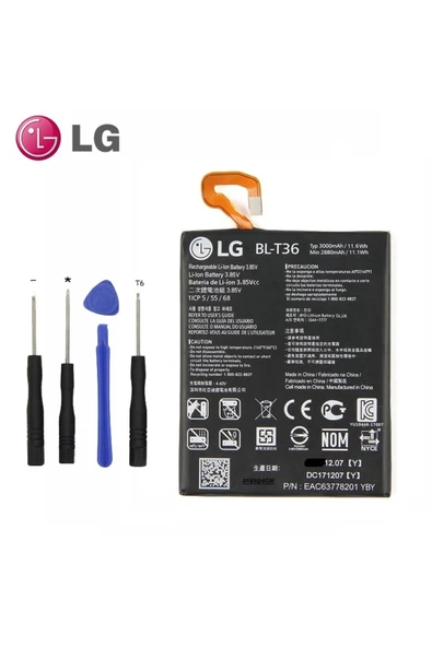 AXYA LG K11/K11 Prime Uyumlu BL-T36 Pil Batarya ve Tamir Seti ürün görseli 1
