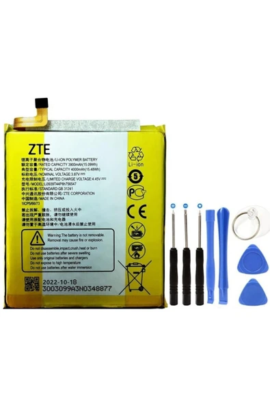 AXYA Zte Axon 10 Pro 5g Pil Batarya+tamir Set Li3939t44p8h756547 ürün görseli 1