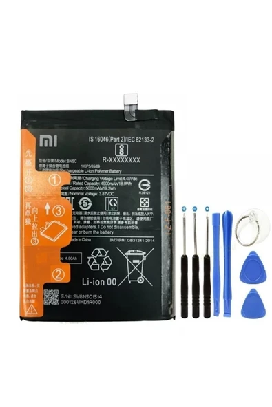 AXYA Xiaomi Redmi Note 11 Pil Batarya Bn5c Ve Tamir Seti ürün görseli 1