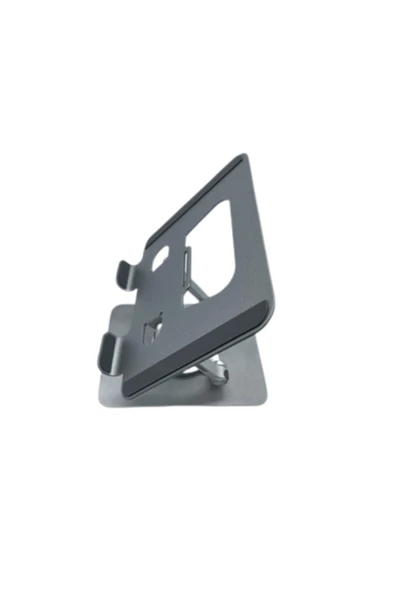 AXYA Tablet Standı 360 Derece Metal Çok Fonsiyonlu Gümüş ürün görseli 1