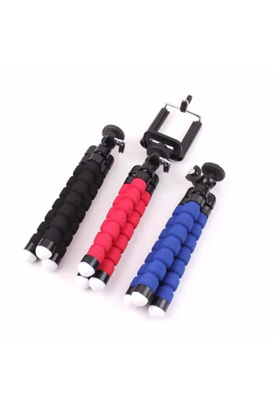AXYA Selfi Tripod 18cm Selfe Flexi Pod 18 cm Kırmızı ürün görseli 1