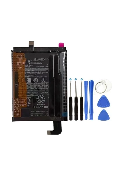 AXYA Xiaomi Redmi K40 Gaming 5g Pil Batarya Bm56 Ve Tamir Set ürün görseli 1