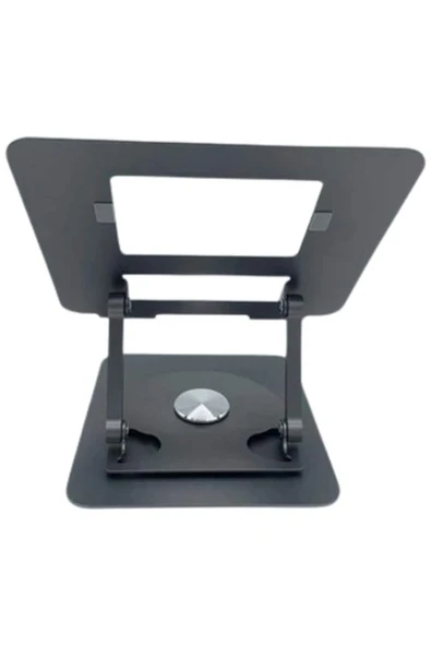 AXYA Notebook Macbook Uyumlu Standı 360 Derece Metal Çok Fonsiyonlu - Gümüş Gri ürün görseli 1