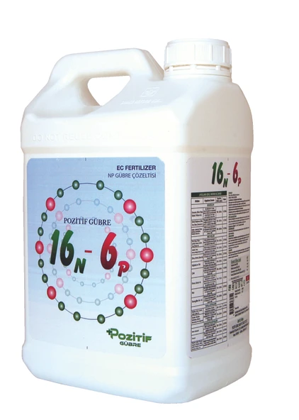 16n-6p N-p Azotlu Fosforlu Gübre Dal Yaprak Sürgün Gelişimini Teşvik Eder (BUĞDAY VB.) 10 Litre ürün görseli 1