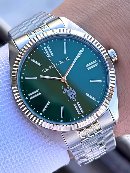 U.S.Polo Assn Çelik Kasa Ve Kordon 2 Yıl Garantili 3 Atm Suya Dayanıklı Erkek Kol Saati FS1096.04 ürün görseli 1