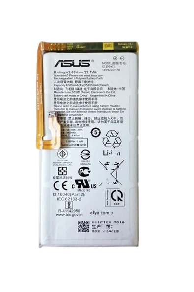 AXYA Asus Rog Phone 3 Pil Bataraya Zs661ks C11p1903 5800 Mah ürün görseli 1