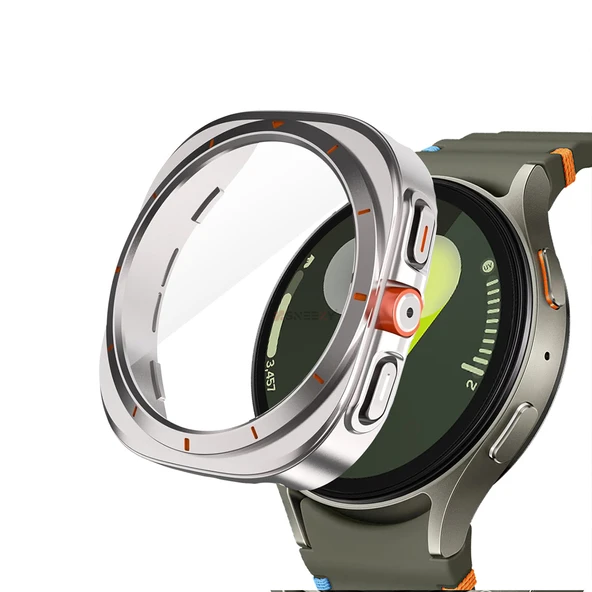 Samsung Galaxy Watch 7 44mm Ultra Dönüştürücü Kasa Koruyucu  Starlight ürün görseli 1