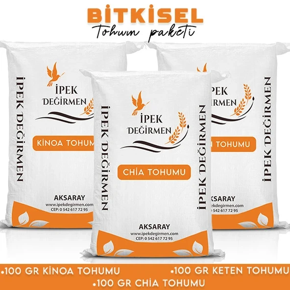 İpek Değirmen 300 GR Gurme Diyet Chia Kinoa Keten Paketi ürün görseli 1