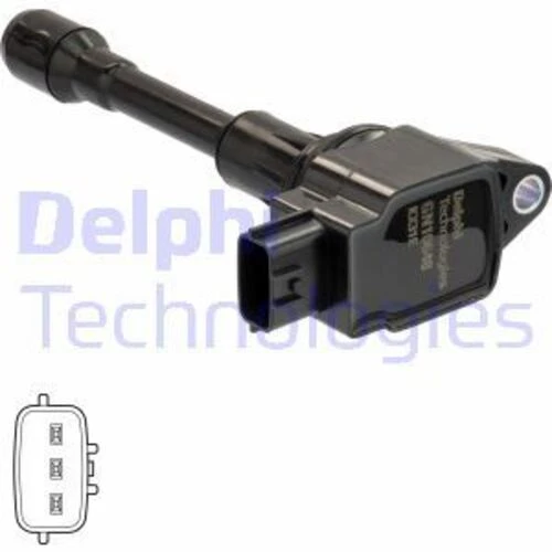 Delphi Gn10648-12b1 Ateşleme Bobini Nissan Qashqai Juke Note 1.6 Benzinli 2010-euro 5 Motor- 224481hc0a ürün görseli 1