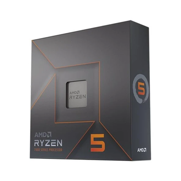AMD Ryzen 5 7600X Box 4.7 GHz 6 Çekirdek 38MB Cache AM5 Soket 5nm Kutulu İşlemci ürün görseli 1