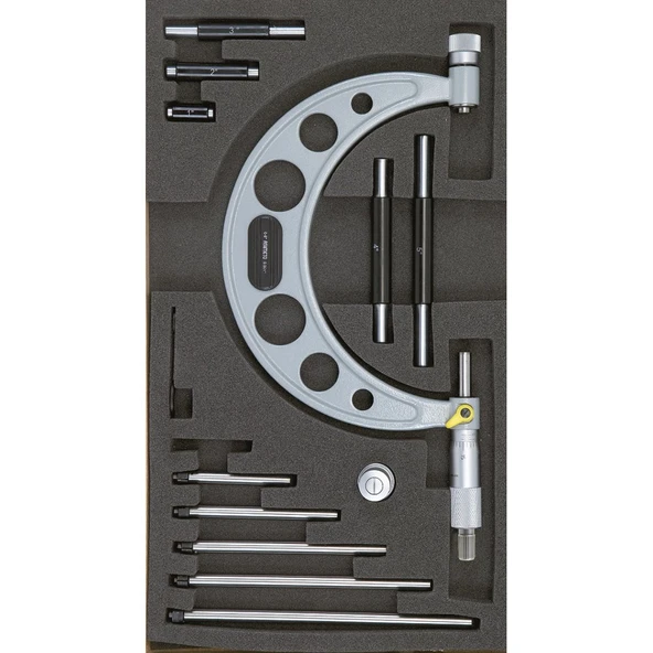 ASIMETO 600-700mmx0.01 DEĞİŞTİRİLEBİLİR MEKANİK MİKROMETRE AS-111280 ürün görseli 1