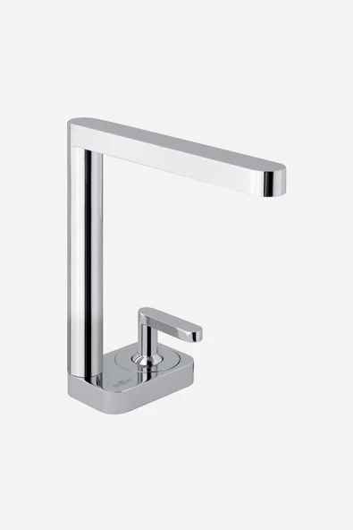 İtalyan Webert Living Lavabo Batrayası Krom,Sifon Kumandalı LV830101015 ürün görseli 1
