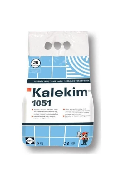1051 Seramik Yapıştırma Harcı 5 Kg ürün görseli 1