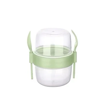 Kaşıklı Müsli Kabı 800 ml - Resim 5