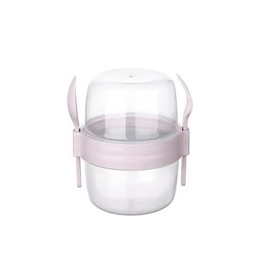 Kaşıklı Müsli Kabı 800 ml - Resim 4