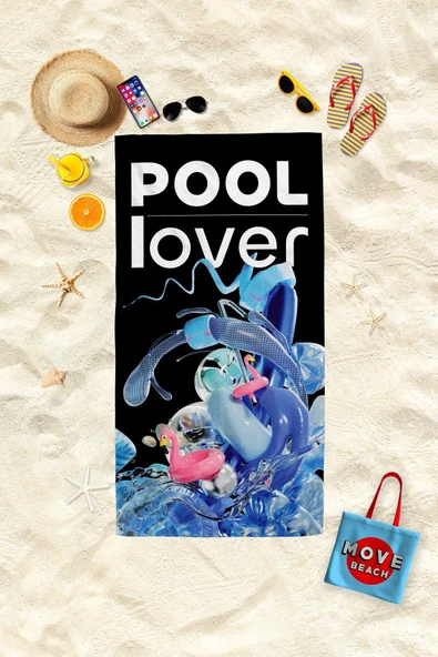 MoveBeach Desenli plaj Havlusu ürün görseli 1