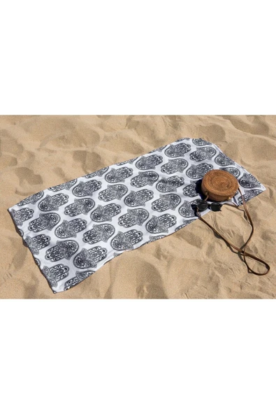 MoveBeach Desenli plaj Havlusu - Resim 3