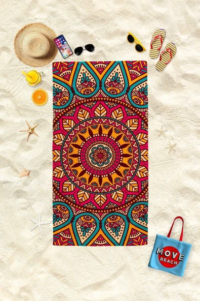 MoveBeach Plaj Havlusu, Banyo Havlusu ürün görseli 1