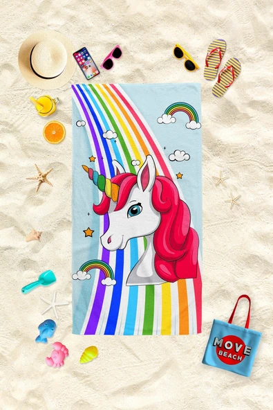 MoveBeach Plaj Havlusu, Banyo Havlusu ürün görseli 1