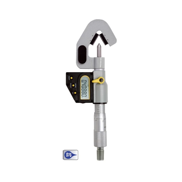 ASIMETO 20-35x0.001mm V YATAKLI DİJİTAL MİKROMETRE ürün görseli 1