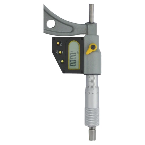 ASIMETO 0-150mmx0.001 DEĞİŞTİRİLEBİLİR DİJİTAL MİKROMETRE AS-115060 ürün görseli 1