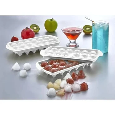 Kapaklı Elmas Şekilli Buz Kalıbı 18 Bölmeli ürün görseli 1