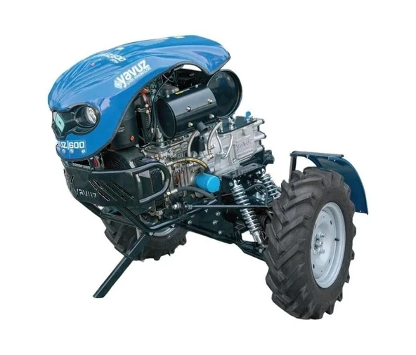 Yavuz Y600 295FE 25 Hp Amortisörlü Marşlı Dizel Çapa Makinesi ürün görseli 1
