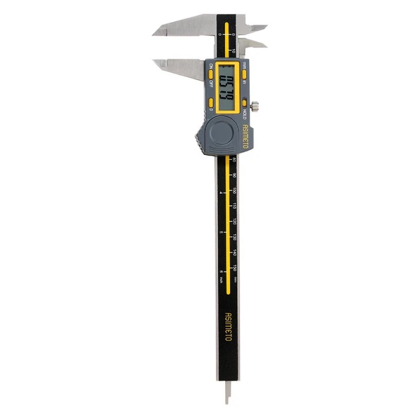 ASIMETO 0-200mmx0.01 DİJİTAL KUMPAS AS-307084 ürün görseli 1