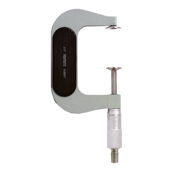 ASIMETO 0-25mmx0.01 MEKANİK DİŞLİ MİKROMETRE AS-141010 ürün görseli 1