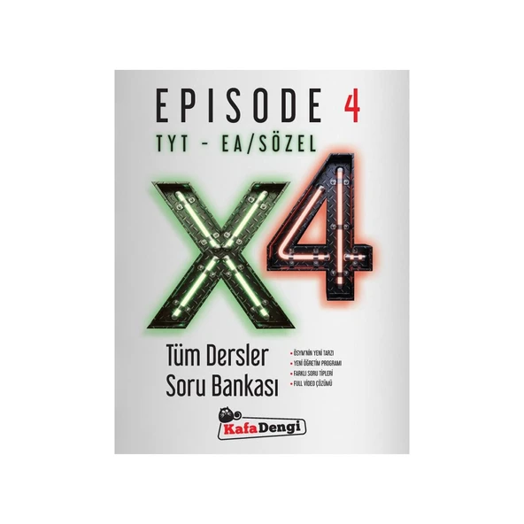 KAFADENGİ TYT TÜM DERSLER EPİSODE 4 EA-SÖZEL SORU ürün görseli 1