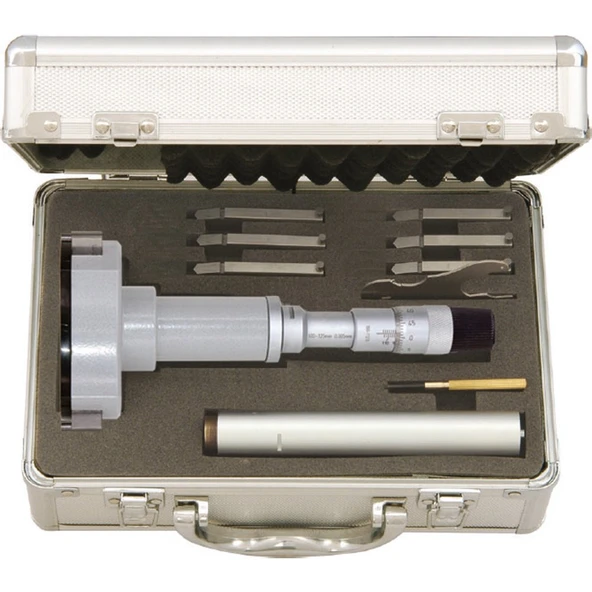 ASIMETO 225-250mmx0.005 3-NOKTA TEMASLI MEKANİK MİKROMETRE AS-209390 ürün görseli 1