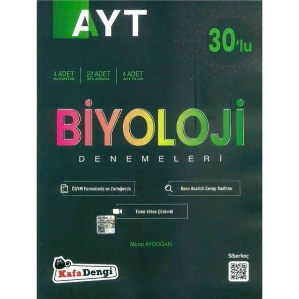 KAFADENGİ AYT BİYOLOJİ BRANŞ DENEMESİ ürün görseli 1