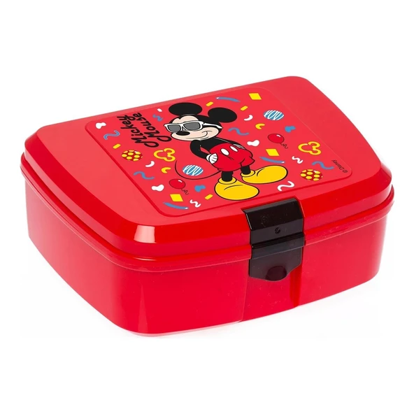 HEREVİN BESLENME KABI MICKEY MAUSE DESENLİ KIRMIZI ürün görseli 1
