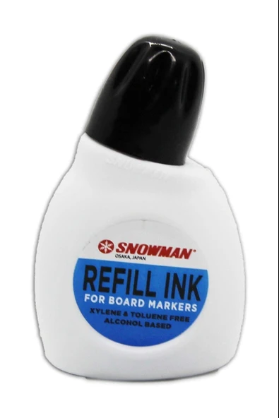 SNOWMAN BEYAZ TAHTA KALEMİ MÜREKKEBİ 30 CC SİYAH ürün görseli 1