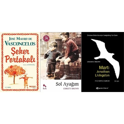 Şeker Portakalı-Sol Ayağım-Martı 100 Temel Eser Çok Satanlar Seti ürün görseli 1