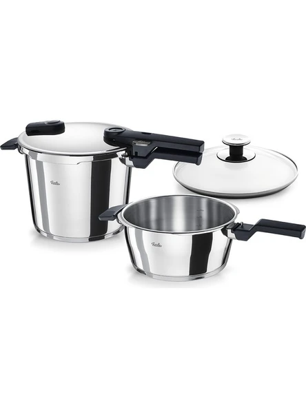 Fissler - Vitaquick Glossy Düdüklü Tencere 6+3,5 Litre ürün görseli 1