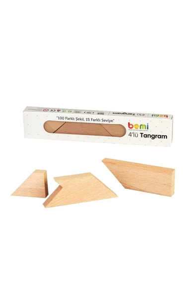 BEMİ TANGRAM (T) OYUNU TABLASIZ ürün görseli 1