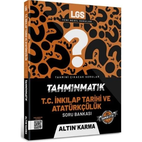 ALTINKARMA LGS TAHMİNMATİK İNKLAP TARİHİ SORU BANK ürün görseli 1