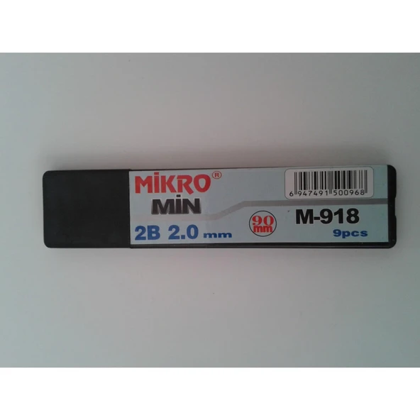 MİKRO KALEM UCU MİN 2.0x90 MM M-918 5 ADETSİYAH ürün görseli 1