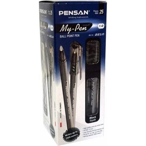 PENSAN TÜKENMEZ KALEM MY-PEN 1mm SİYAH ürün görseli 1