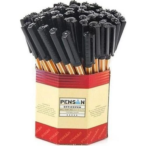 PENSAN TÜKENMEZ KALEM 1010 1 MM SİYAH ürün görseli 1
