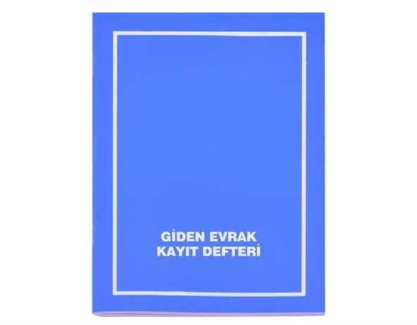 GÜLPAŞ GİDEN EVRAK KAYIT DEFTERİ 21*30 40 YP ürün görseli 1