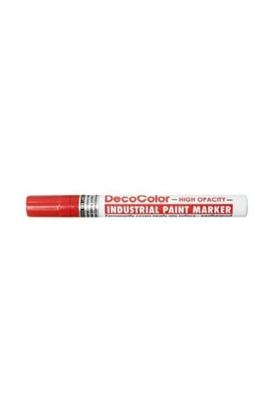MARVY INDUSTRIAL PAINT MARKÖR KIRMIZI ürün görseli 1